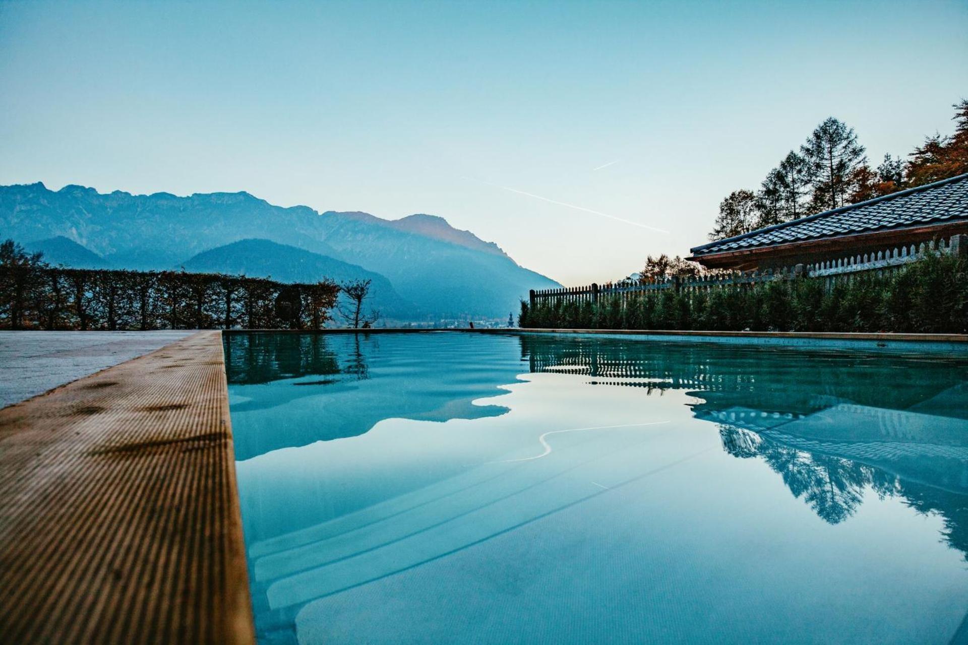 Luxus Ferienhaus Salzburg Chalet Mit Pool, Sauna, Whirlpool, Kamin Grossgmain Eksteriør billede